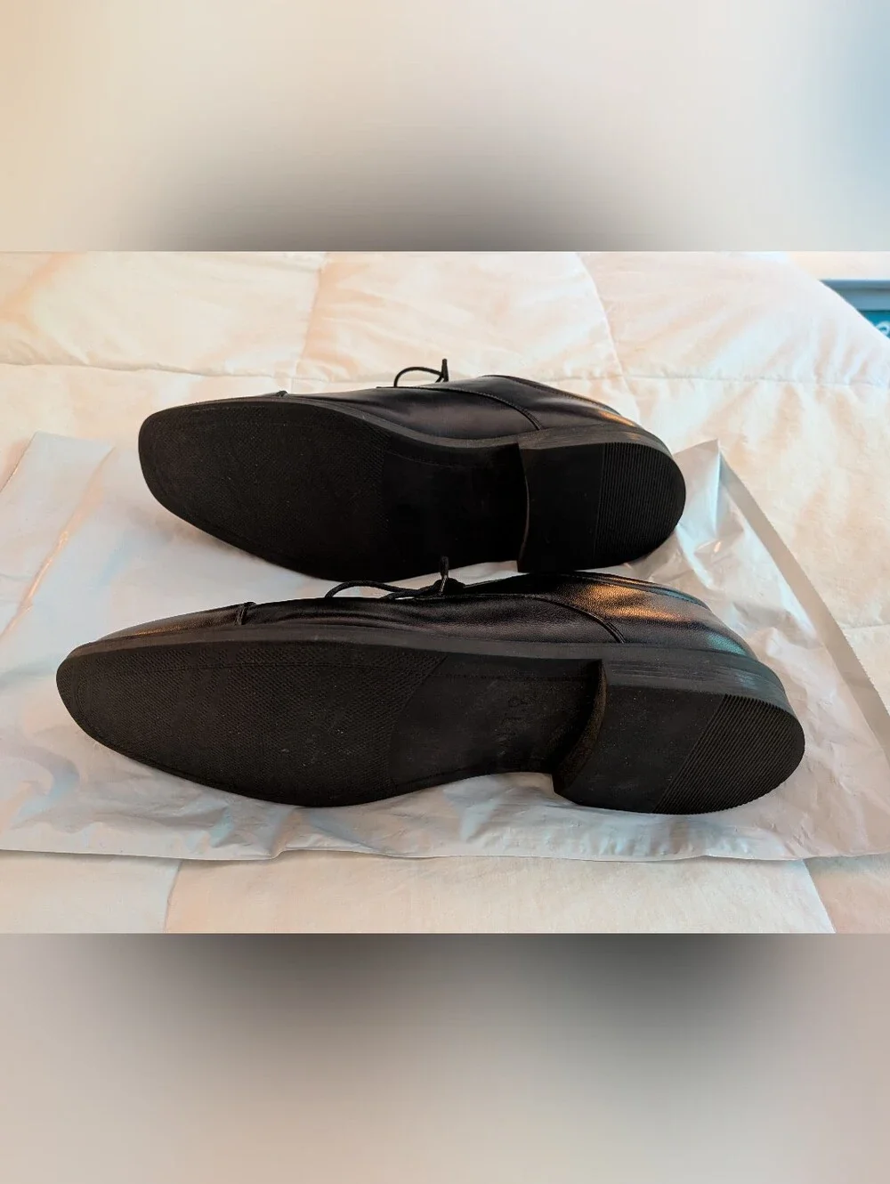 Men's Apt. 9 Black Cap-Toe Lace-Up Oxfords Size 12